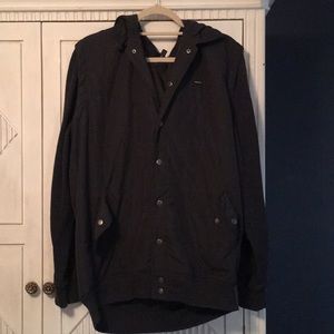 RVCA sweatshirt/vest jacket